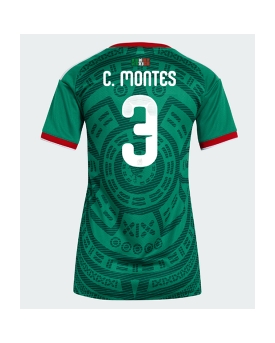 Billige Fotballdrakt Mexico Cesar Montes #3 Replika Hjemmedrakt Dame VM 2026 Kortermet Billige Fotballdrakt Mexico Cesar Montes #3 Replika Hjemmedrakt Dame VM 2026 Kortermet